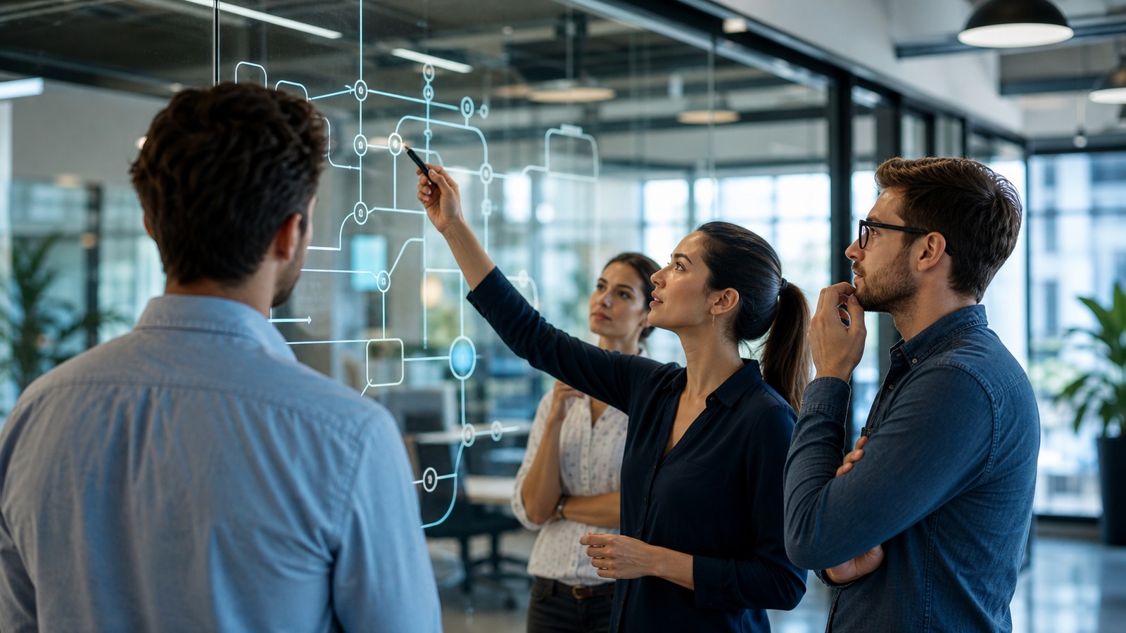 Ultra-photorealistic AI business featured image for When Founders Should Invest in Business Automation with AI