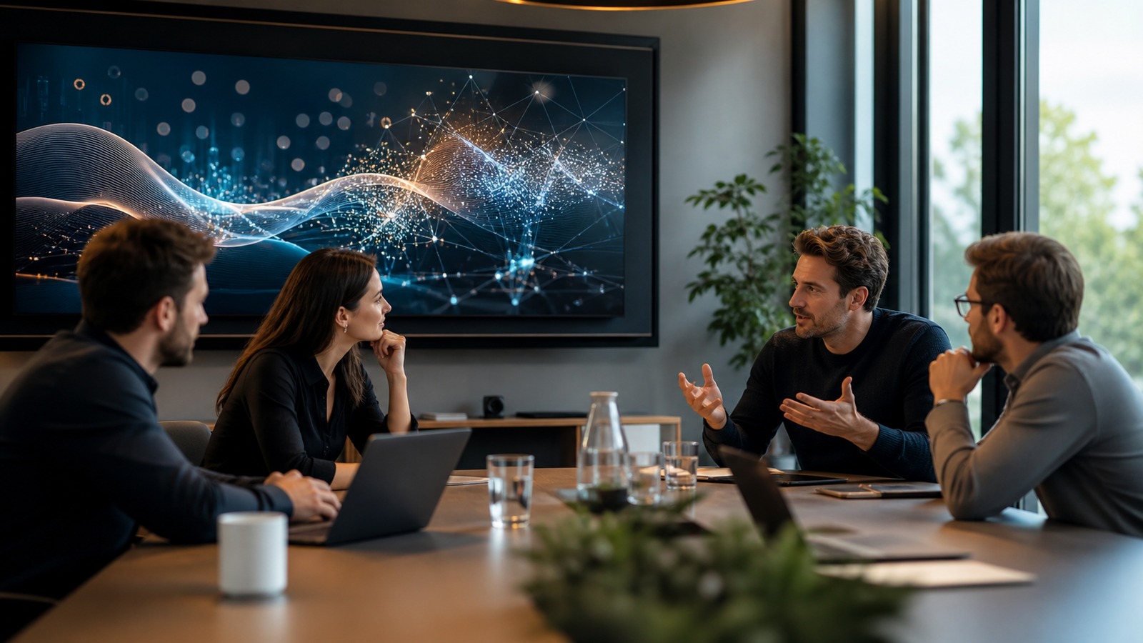 Ultra-photorealistic AI business featured image for How AI Software Costs Changes the Economics of Small Businesses